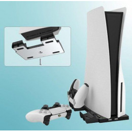 Подставка для вертикальной установки консоли + зарядная станция OIVO (IV-P5238) (PS5)