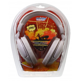 Полноразмерные наушники LIVE!, Smartbuy белые