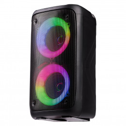 Колонка портативная SB HUMA, 20 Вт, Bluetooth, MP3, FM, LED-подсветка