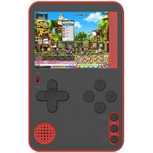 Портативная игровая приставка Retro Ultra Slim K10 (500 в 1) + 500 встроенных игр (Красная) 8 bit