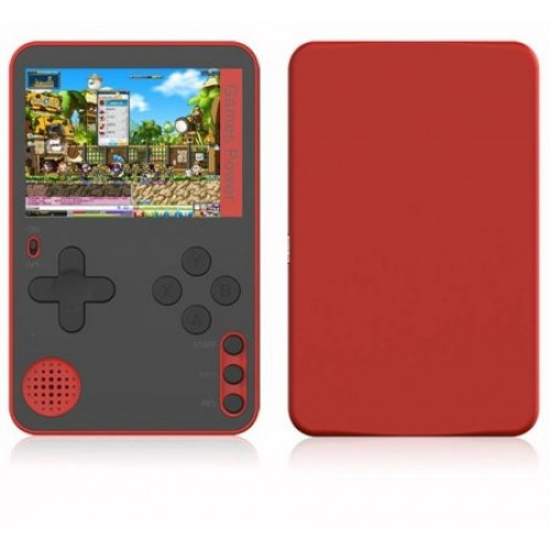 Портативная игровая приставка Retro Ultra Slim K10 (500 в 1) + 500 встроенных игр (Красная) 8 bit