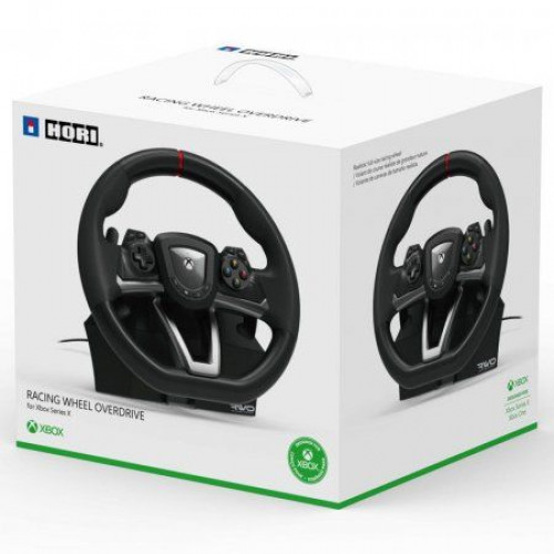 Xbox Series X/S Руль Hori Racing Wheel Overdrive XboxOne/Xbox Series X, Xbox Series S/ПК (AB04-001U)