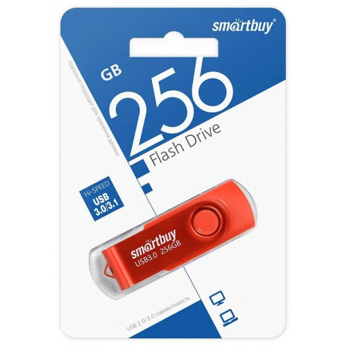 USB 3.0 флэш-диск Smart Buy 256GB Twist Red