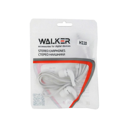 Наушники WALKER H110, (Белые)