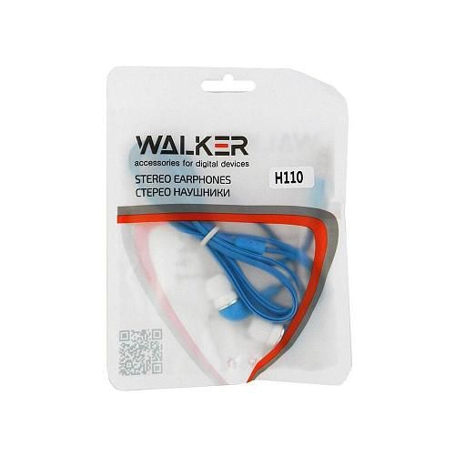 Наушники WALKER H110, (Синий)