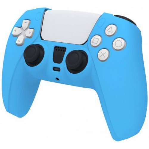 Силиконовый чехол для геймпада Playstation DualSense DOBE TP5-0512 Синий (PS5)