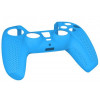 Силиконовый чехол для геймпада Playstation DualSense DOBE Non-Slip TP5-0541 Синий (PS5)