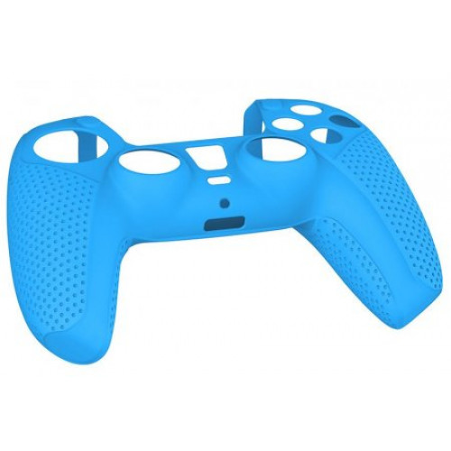 Силиконовый чехол для геймпада Playstation DualSense DOBE Non-Slip TP5-0541 Синий (PS5)