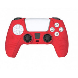 Силиконовый чехол для геймпада Playstation DualSense DOBE (TP5-0541) Красный (PS5)