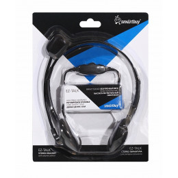 Стереогарнитура EZ-TALK Smartbuy, черная