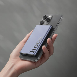 Внешний аккумулятор Hoco Q32 (MagSafe) 5000 mah (PD20w+QC3.0) metal gray