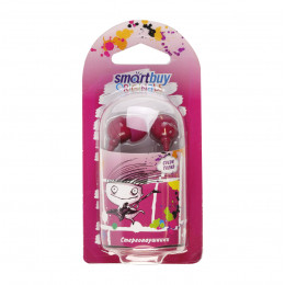 Внутриканальные наушники COLOR TREND, Smartbuy пурпурный