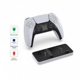 Зарядная станция для 2-х геймпадов Playstation DualSense DOBE (TP5-0591) (PS5)