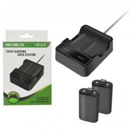 Зарядная станция для 2-x аккумуляторов + 2 аккумулятора (SND-460) Черный (Xbox Series X/S)