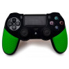 PS 4 Controller Silicon Case Non-Slip Black-Green