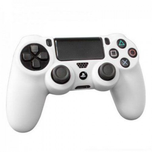 PS 4 Controller Silicon Case White