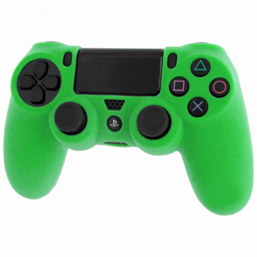 Защитный силиконовый чехол для геймпада Sony Dualshock 4 (Зелёный)