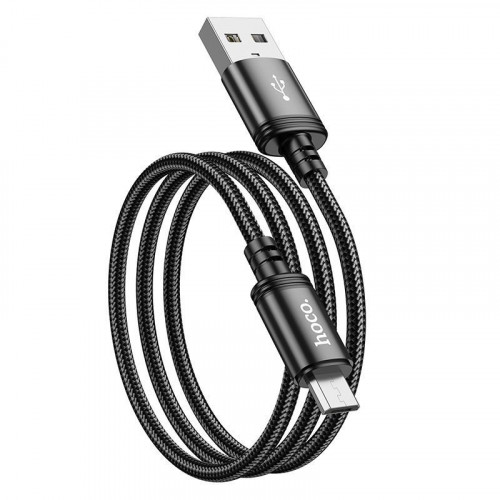 Кабель HOCO X89 USB - micro USB 1 метр, 2.4A, черный