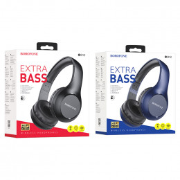 Наушники полноразмерные BOROFONE B012 BT Black