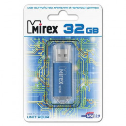 USB Flash Mirex UNIT AQUA 32GB (13600-FMUAQU32)