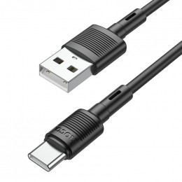 Кабель HOCO X83 USB - Type-C 1 метр, 2.4A, черный