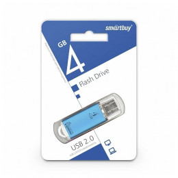 USB Flash SmartBuy V-Cut Blue 4GB (SB4GBVC-B)