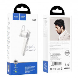 Bluetooth гарнитура Hoco E61 (белый)