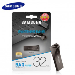 USB Flash Samsung BAR Plus 32GB (титан)