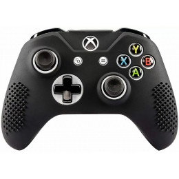 Защитный силиконовый чехол (Non-Slip) для геймпада Microsoft Xbox  Черный (Series X/S) 